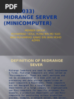 CSC (1033) Midrange Server (Minicomputer)