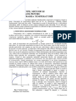 Masurarea Temperaturii PDF