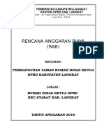 Rab Taman Ketua DPR