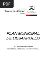 Plan de Desarrollo 2012 2015