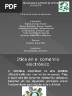 4.4 Ética Del Comercio Electrónico