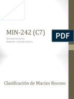 7 Clasificación de Macizo Rocoso PDF