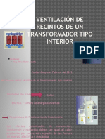 Ventilacion de Transformadores.