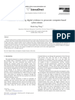 Measures of Retaining Digital Evidence To Prosecute Computer Based Cyber-Crimes