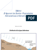 Tema 4 El Agua en Los Suelos 2014