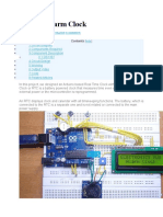 Arduino Alarm Clock