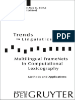 Trends in Linguistics