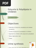 Polydipsia & Polyuria Tutorial, March 16,3