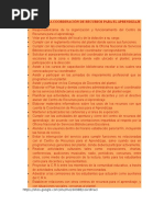 Funciones de La Coordinación de Recursos para El Aprendizaje