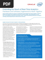 Extending The Reach of Real-Time Analytics:: Hardware and Software, Engineered To Work Together