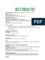 Proiect Didactic Adunarea Si Scaderea Nr. Nat 10 000 Cu Trecere Peste Ordin