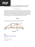 Method of Joints