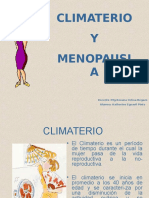 Climaterio y Menopausia