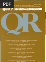 Winter 1985-1986 Quarterly Review - Theological Resources For Ministry