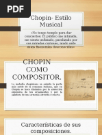 Chopin - Estilo Musical