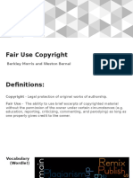 Fair Use - Copyright Presentation