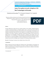 A Study On Consumer Perception Towards Adoption of 4G PDF