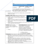 Theme Graphic Organizer Lesson Plan