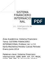 Sistema Financiero Internacional