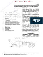 LM3243 High-Current Step-Down Converter For 2G, 3G, and 4G RF Power Amplifiers