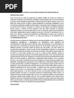 Caso Clínico 5 - Cetoacidosis Diabética Euglucémica (Caso 2) PDF