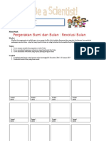 Format Lembar Kerja Siswa (LKS) IPA Kelas 6: Revolusi Bulan