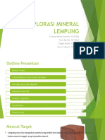 Contohn Proposal Eksplorasi Mineral Lempung