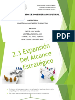 2.3 y 2.4 Expansion y Retos para Lograr El Ajuste Estrategico