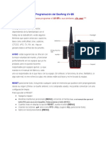 Programación Del Baofeng - NUEVO - UV-B5