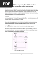 SAS Macro Basics