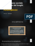 Laboratorio Aperto L'intervento Di Paolo Venturi - Luoghi Aperti