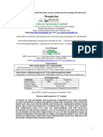 Vetted Prospectus of Zaheen (28th Oct, 2014-4th Jan, 2015)