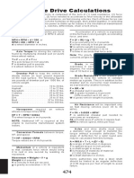 Formula Vehicle Drive Calc