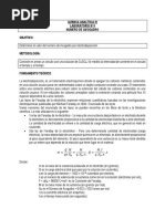 Laboratorio N°4 DETERMINACION DEL NUMERO DE AVOGADRO POR ELECTROLISIS (QAIV)