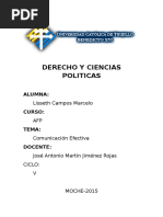 Trabajo de Comunicacion Efectiva