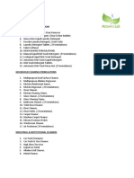 Natures Lab Formulation List