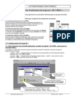 Notice Simplifiée D'utilisation Du Logiciel PL7-PRO