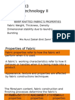 Chapter 5 Fabric Properties