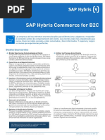 Sap Hybris Commers For b2c