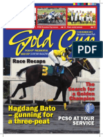 PCSO Presidential Gold Cup Souvenir Magazine 2015