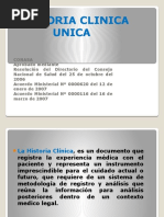 Historia Clinica Unica