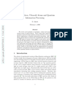 Optical Lattices, Ultracold Atoms and Quantum Information Processing