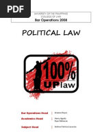 UP08 Political Law