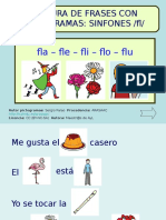 LECTURA DE FRASES CON PICTOGRAMAS - SINFON FL - Pps