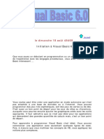 Formation Gratuite en Visual Basic 6.0