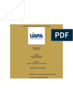 Tarea # 1 de Español II La Comunicacion Oral y Escrita