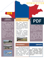 Newsletter MONGOLIA