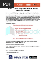 Root Locus Diagram - GATE Study Material in PDF