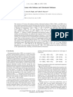 Kinetics of Reactions of CL Atoms With Methane and Chlorinated Methanes