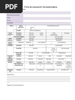 Ficha de Evaluacion Fonoaudiologica